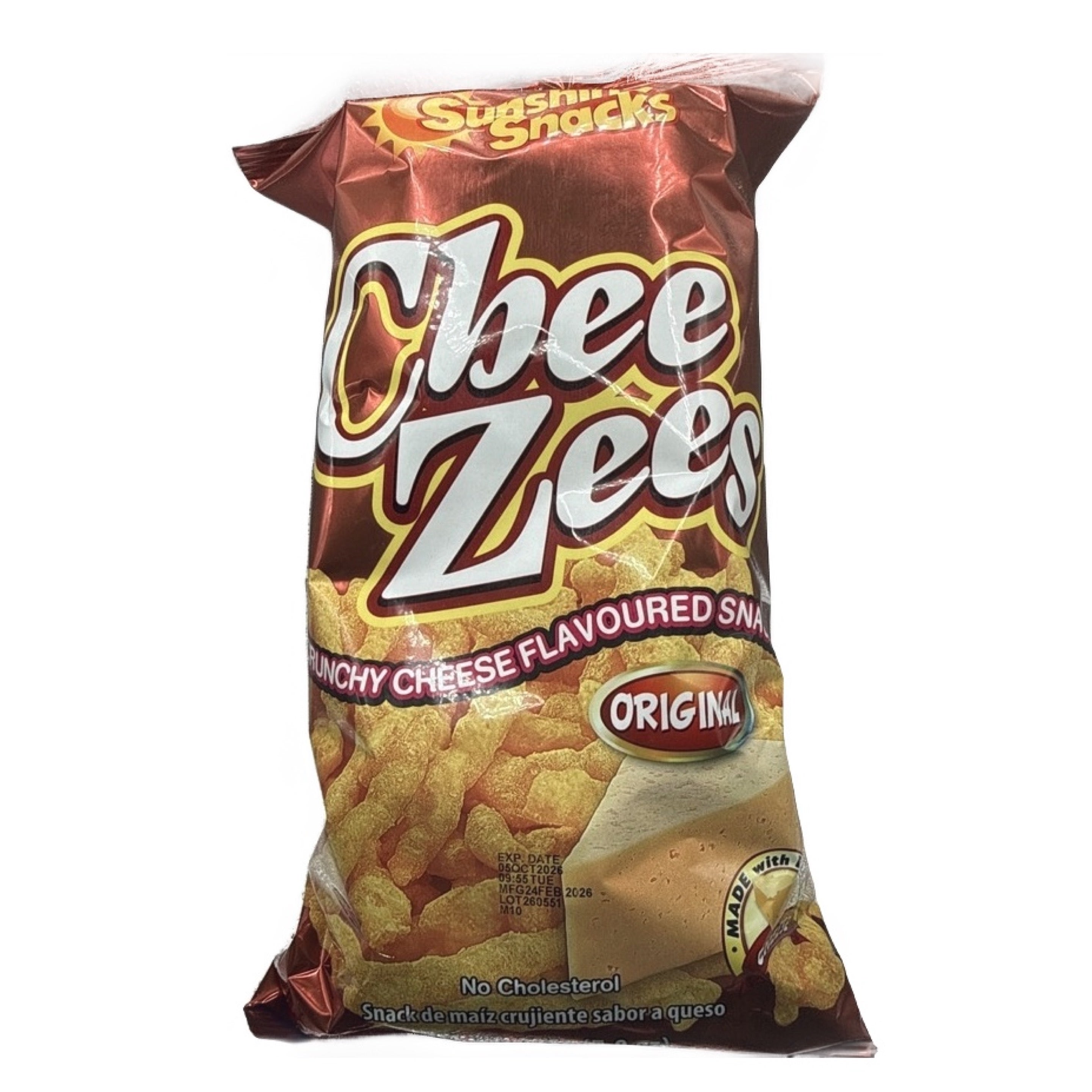 Sunshine Snacks Chee Zees 7.9z | Adonai Distributors LLC