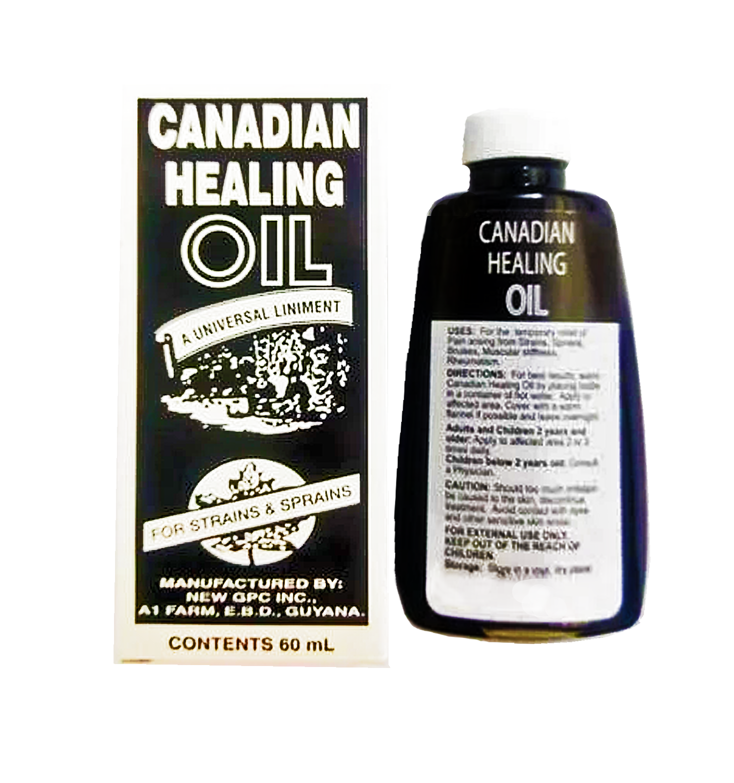 Canadian Healing Oil 2 fl oz | Adonai Distributors LLC