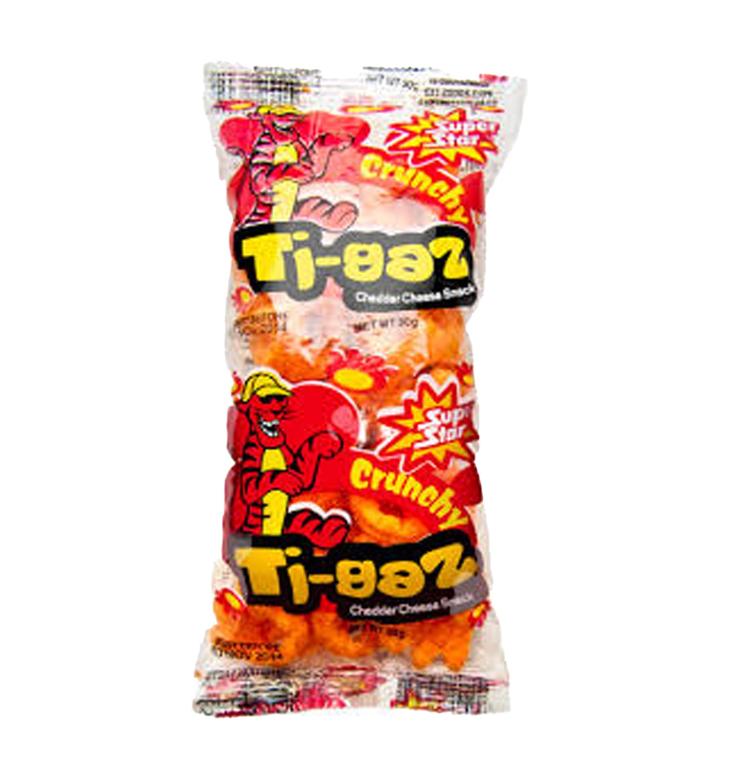 Poly Snacks Poly Foods Tigaz Cheese Snack - 1.06 oz (30g) | Adonai Distributors LLC